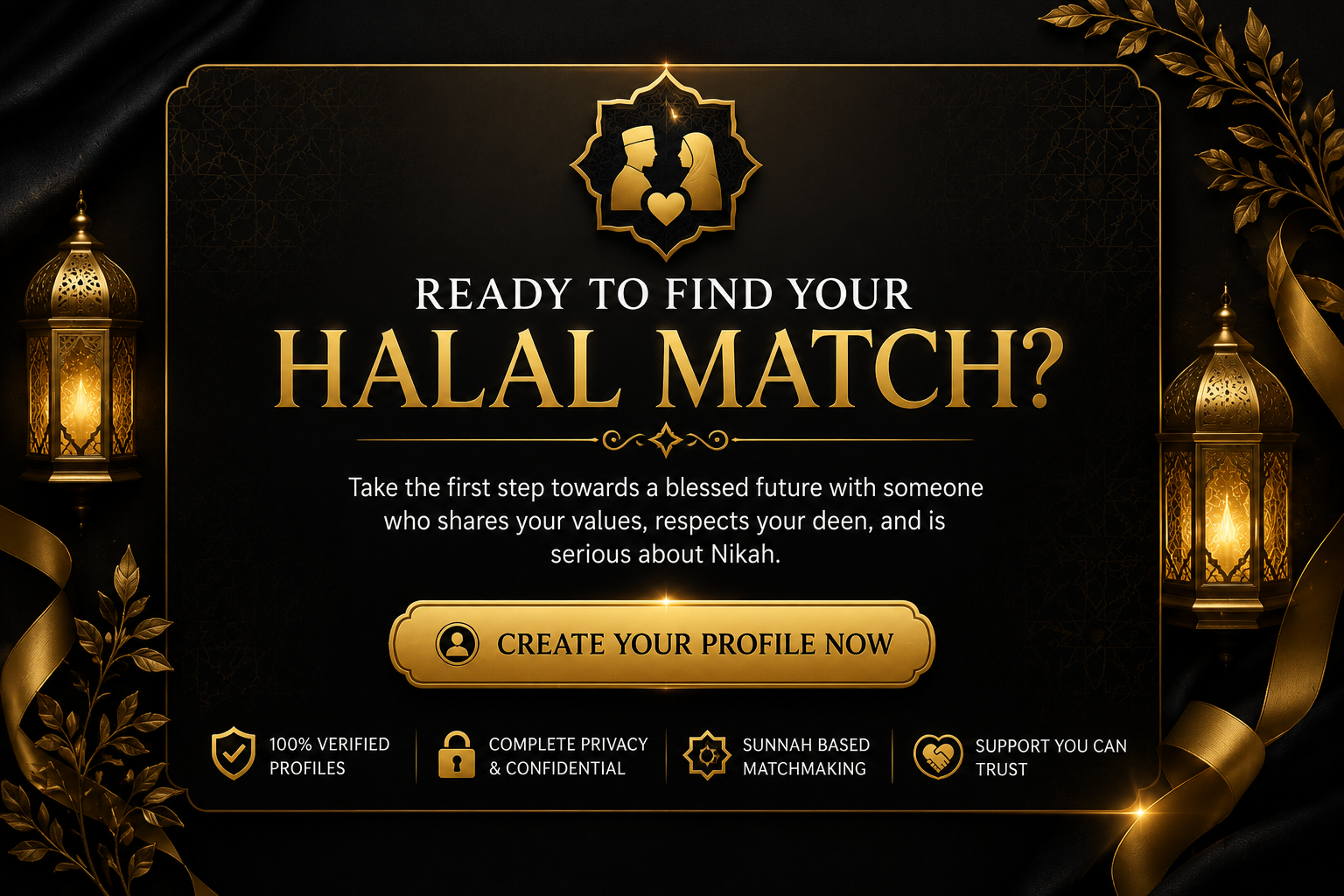 ready to find your halal match? crate youre profile today sunnat nikah official muslim matrimony