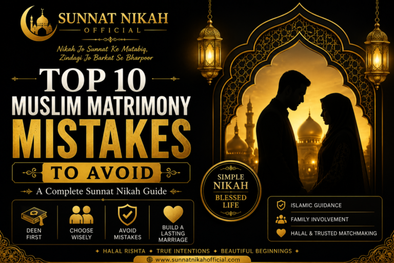 Muslim Matrimony Mistakes