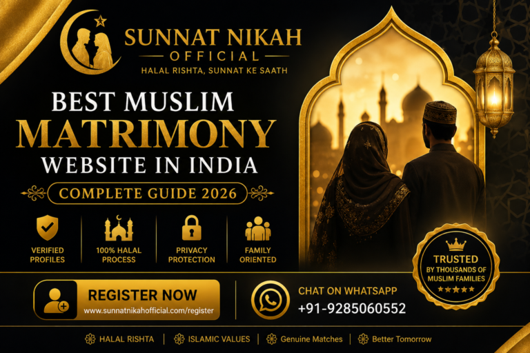 Sunnat Nikah Official – Best Muslim Matrimony Website in India